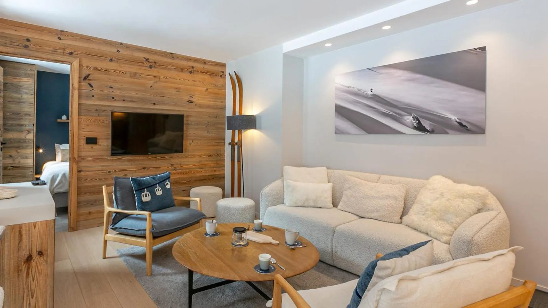 Apartman Bel Appartement 3 Pieces Avec Wifi, Garage Et Terrasse, Pied Des Pistes, Residence Neuve A Val-D'Isere - Fr-1-694-331